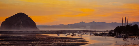 Morro Bay Estuary Sunset
