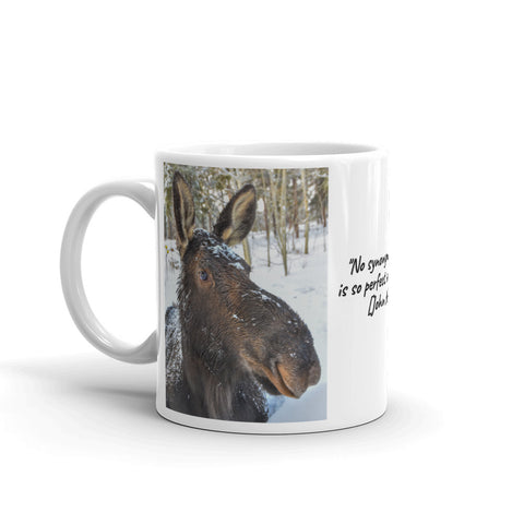 Moose Cow in Winter