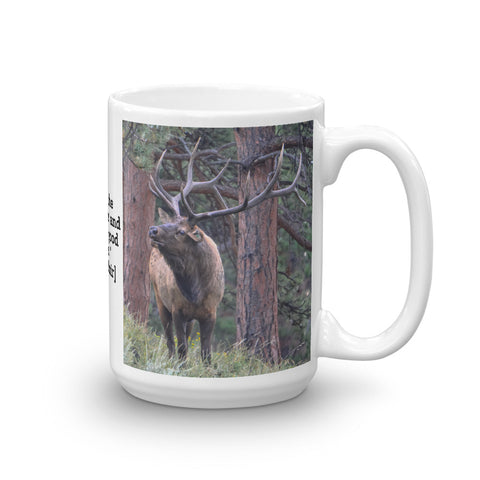 Bull Elk in the Rut