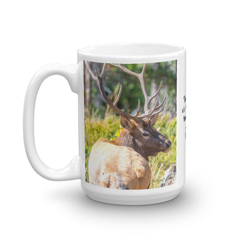 Bull Elk in the Rockies