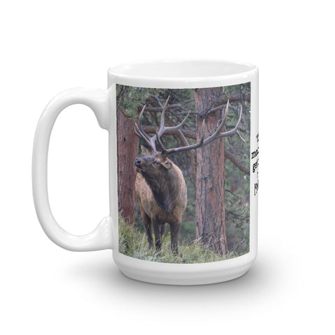 Bull Elk in the Rut